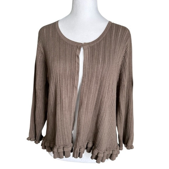 Jeanne Pierre Mudslide Cardigan Sweater Size XL NWT - Picture 3 of 17